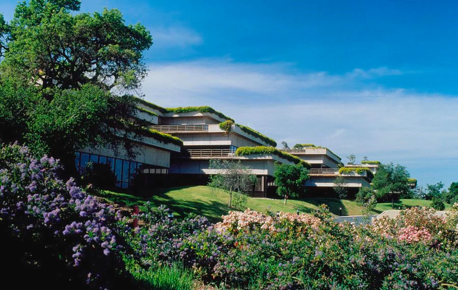 Gardens at the PARC campus in Palo Alto