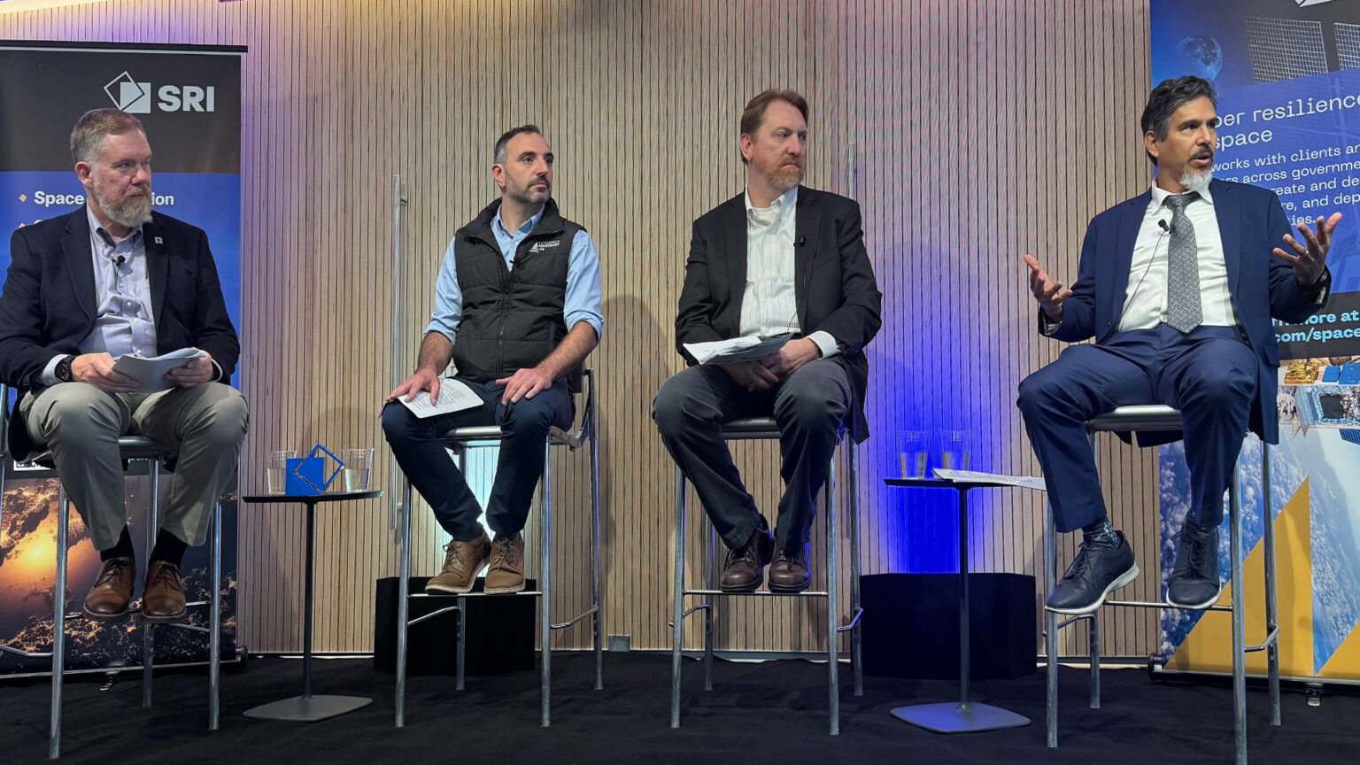 A panel discussion at the SRI PARC Forum